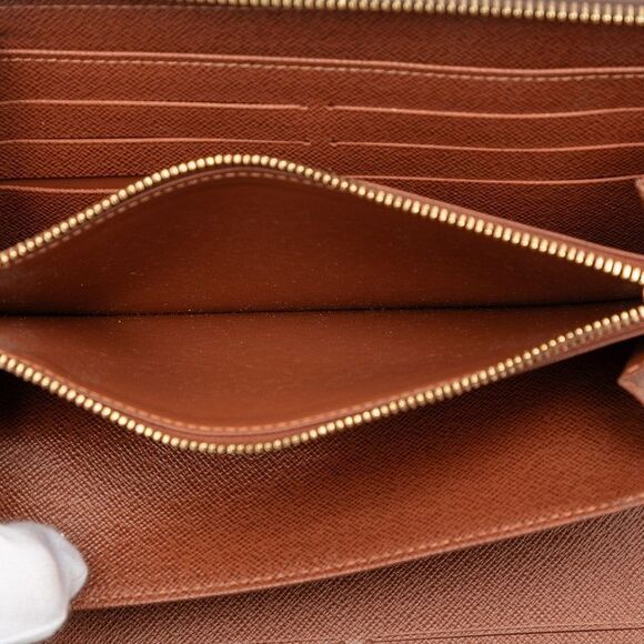 Louis Vuitton Monogram Zippy Organizer M62581 Brown PVC Leather Women's Louis - Picture 5 of 7